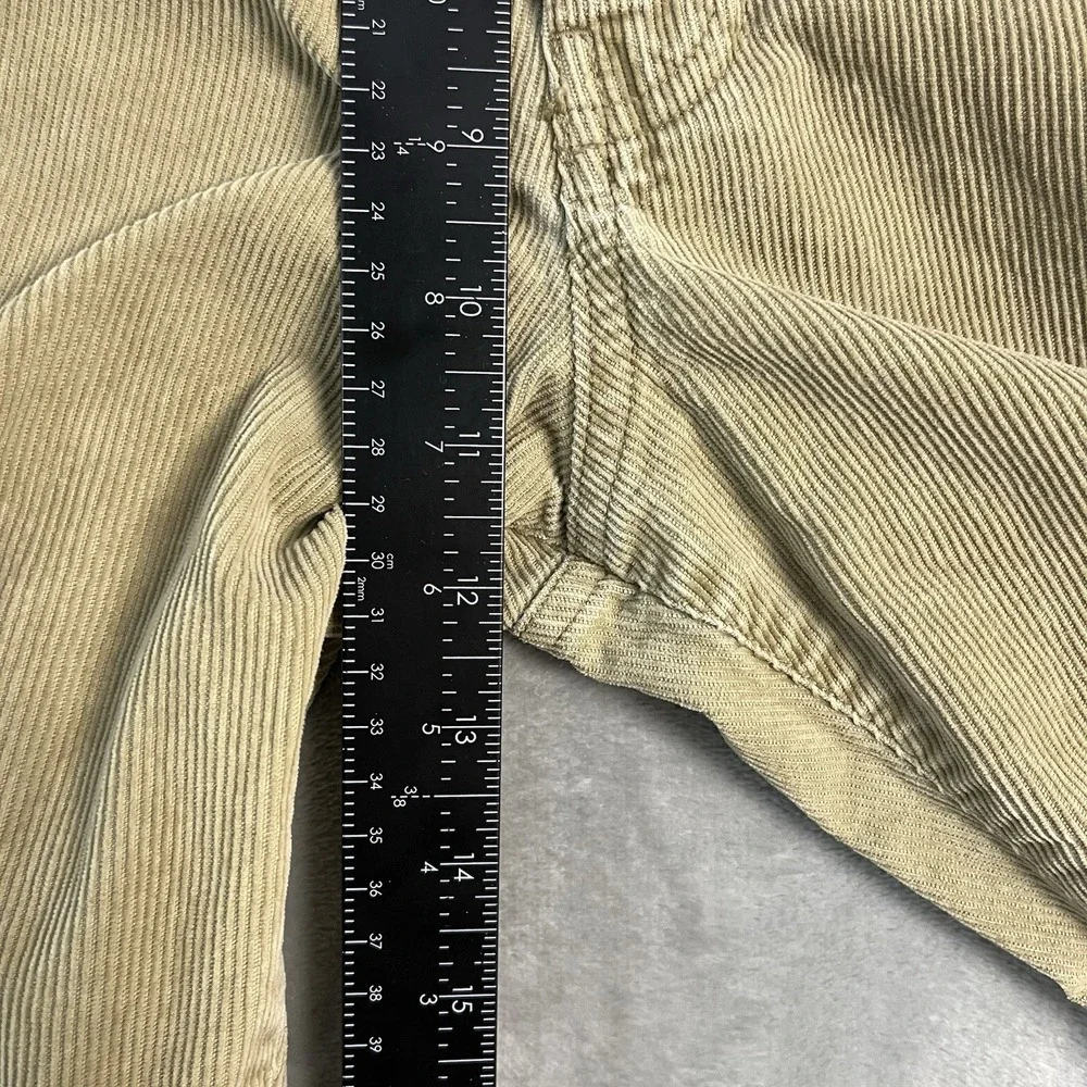 Polo Ralph Lauren Corduroy Pants Mens 38x32 Beige Tan Straight Dungarees Preppy